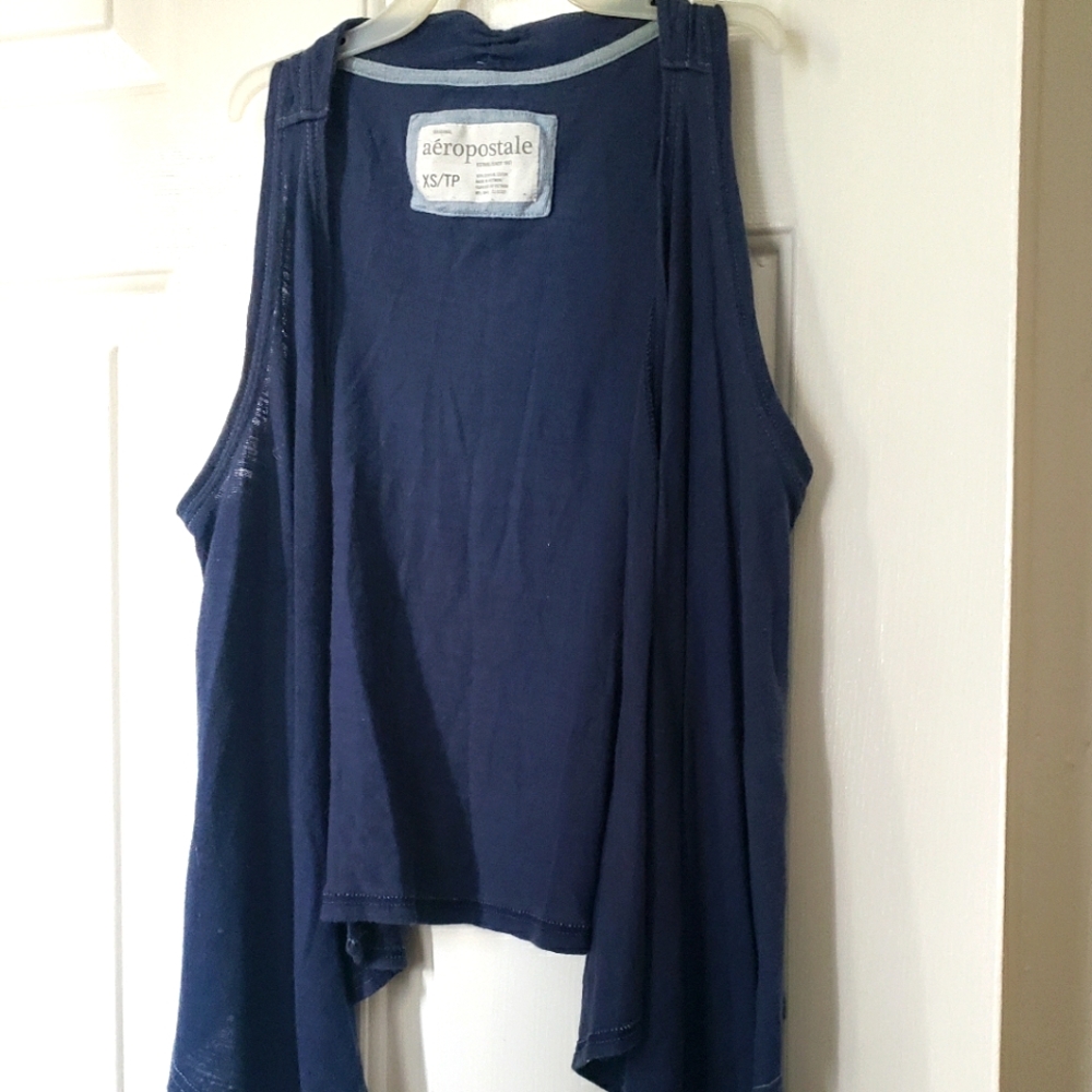 Aeropostale sleeveless cardigan